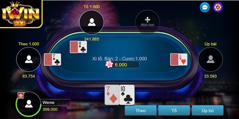 Luật Chơi Xì Tố Iwin - Các Quy Tắc Chơi Mới Nhất 2026 1 Xì tố Iwin là một biến thể mới lạ